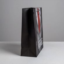 Малый бумажный пакет «Лучшему мужчине» - 18 х 23 см. (223337)