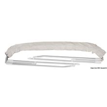 Osculati 3-arc foldable bimini Ø 22 mm 210 220 cm white, 46.908.24