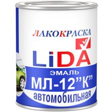 Лакокраска Lida МЛ 12 К 2 кг белая