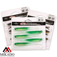 Червь силиконовый Mikado TSUBAME 7.5 см.   M510   ( 5 шт.)