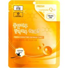 3W Clinic Fresh Coenzyme Q10 Mask Sheet 1 тканевая маска