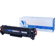 Картридж NVP совместимый HP CC533A Canon 718 Magenta для LaserJet Color CP2025 CP2025dn CP2025n MFP-