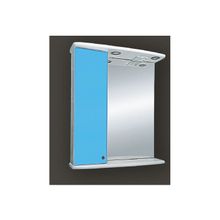 Зеркало для ванной комнаты misty Астра-60 (лев прав,голубое)