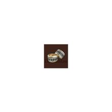 Золотое кольцо  обручальное с горячей эмалью Кинолента арт.KS-032 цена за 1 кольцо 15 размера