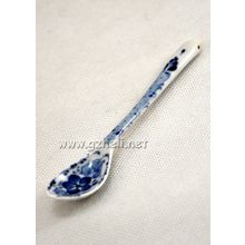 Ложка чайная "Семейная". Гжельский фарфор. арт. 1271