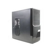 Настольный компьютер RiWer 63836 (Intel Core i3-2105 3.1GHz s1155, Intel H61 mATX s1155, 6144 Mb DDR3 1333MHz, 320 Gb, GeForce NV GTX 650 2Gb, DVD-RW, Кардридер, ОС не установлена,Classix ATX Raider 500W Black)