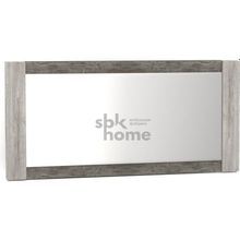 Модули SbkHome Денвер Зеркало (1290*22*500), Риббек серый