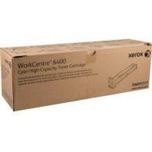 XEROX 106R01317 тонер-картридж  WorkCentre 6400  (голубой, 16 500 стр) повышенной емкости