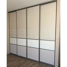 Шкаф-купе 4-дверный встроенный