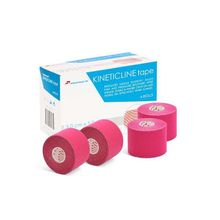 Pharmacels Кинезио тейп розовый 5 см х 5 м 4 рулона KINETICLINE tape