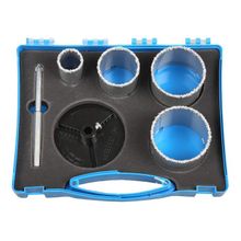 ЗУБР 33350-H6 (ЭКСПЕРТ) Набор коронок