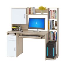 Сокол Компьютерный стол КСТ-11 цвет дуб сонома белый ID - 292145