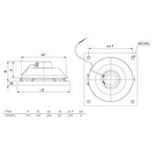 Systemair TFSK 125 XL Sileo Grey