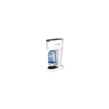 Сифон для газирования воды Genesis с аксессуарами (бутылка 1л+газ. баллон), белый серый
