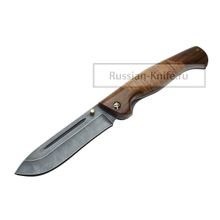 Нож складной Партнер-2, береста (дамасская сталь)