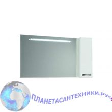 Шкаф зеркальный для ванны Акватон - ДИОР 120 белый 1A110702DR01R