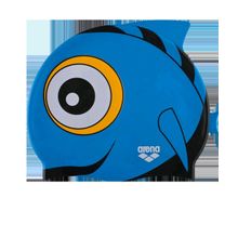 Arena Шапочка для плавания AWT Fish Punk Blue, силикон, 91915 10