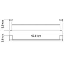 WasserKRAFT Штанга для полотенец Leine К-5040WHITE