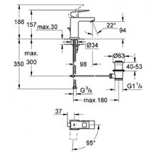 Смеситель Grohe Eurocube 2339000E для раковины