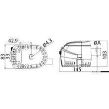 Osculati Pompa Europump II automatica G1100-24, 16.124.06