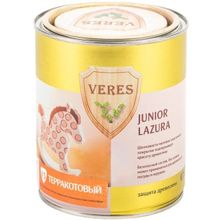 Veres Junior Lazura 750 мл терракотовая