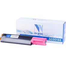 Картридж NVP совместимый Epson S050188 Magenta для AcuLaser C1100 1100N CX11 11N 11NF 11NFC (4000k)