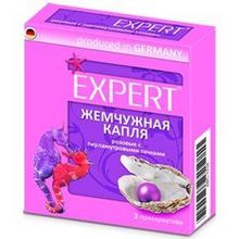 Expert Презервативы Expert  Жемчужная капля  с точечной текстурой - 3 шт.