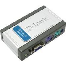 D-LINK (KVM-121) KVM-переключатель, 2 порта PS 2