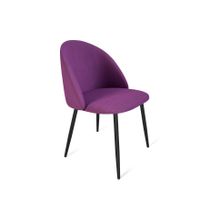 Слайн Стул SHT-ST35 S129 ягодное варенье черный муар