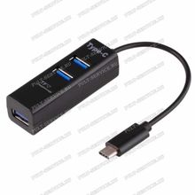 USB хаб + Картридер HB-117 (3 порта, USB 3.0)