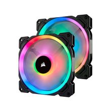 Corsair LL140 RGB Twin Pack CO-9050074-WW(4пин,  140x140x25мм,25дБ,  600-1300  об мин)