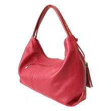 Мягкая женская сумка KSK 3091 красная