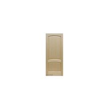 Шпонированная дверь. модель: Карелия Дуб (Размер: 600 х 2000 мм., Комплектность: + коробка и наличники, Цвет: Дуб)