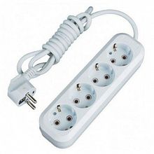 Удлинитель   Эксперт 4-местный, 3м, с заземлением, UBA16-310-4-03 | код. UBA16-310-4-03 |  EKF