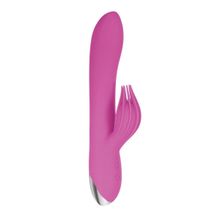 Розовый вибратор-кролик Eve s Clit Tickling Rabbit - 20,4 см. (розовый)