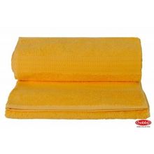 Махровое полотенце 70x140 "RAINBOW", темно-жёлтый, 100% Хлопок