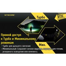 NiteCore Универсальный, «Г» образный фонарь - NiteCore MT21C, с гнущейся головной частью