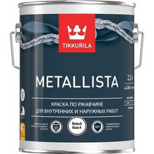 Тиккурила Metallista 2.5 л серебряная