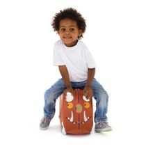 Trunki Груффало на колесиках коричневый