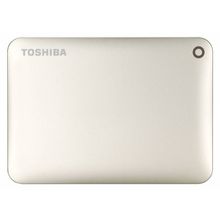 Внешний жесткий диск 1Tb Toshiba Canvio Connect II 2,5" USB3.0 Gold (HDTC810EC3AA)