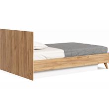 Алмаз. Любимый дом Марта-2 Кровать 1200 с подъёмным механизмом (Дуб золотой)