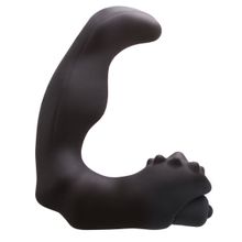 NS Novelties Большой черный анатомический массажер простаты Renegade Vibrating Massager II (черный)