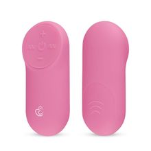 Easy toys Розовое виброяйцо Vibrating Egg с пультом ДУ (розовый)