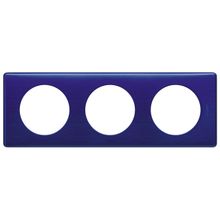 Celiane. Рамка 3-постовая. Цвет "Чернильная ночь" | код 068783 | Legrand