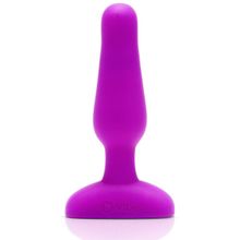 b-Vibe Анальная вибропробка цвета фуксии NOVICE REMOTE CONTROL PLUG FUCHSIA - 10,2 см. (фуксия)