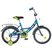 16" NOVATRACK Urban 2019 (1ск, сталь, ножной) (163URBAN.BL9, синий, 133912)