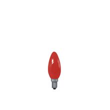 Paulmann. 40221 Лампа свеча, красная, E14, 35мм 25W