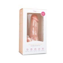 Easy toys Телесный фаллоимитатор Realistic Dildo - 17,5 см. (телесный)