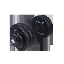 STARFIT Гантель разборная чугунная DB-703, 12 кг