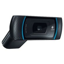Веб-камера 960-000684 Logitech HD Webcam B910, USB 2.0, 1280*720, 5Mpix foto, автофокус, Carll Zeiss, Mic, Blac